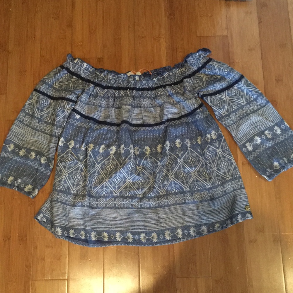 roxy off the shoulder blouse